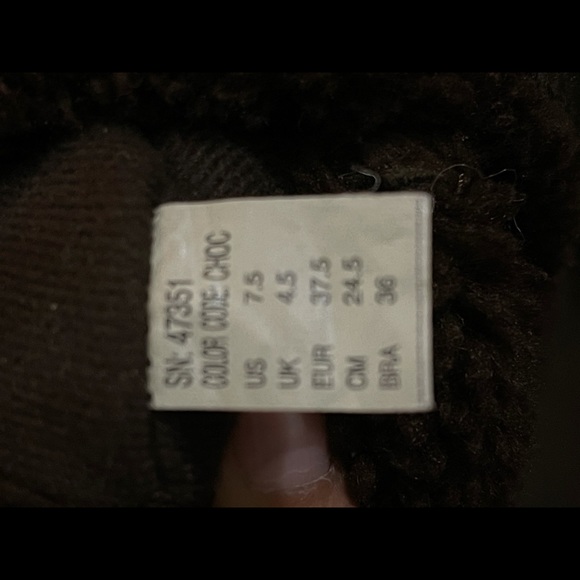 Sketcher knit and suede boots coco 7.5 - Picture 7 of 7